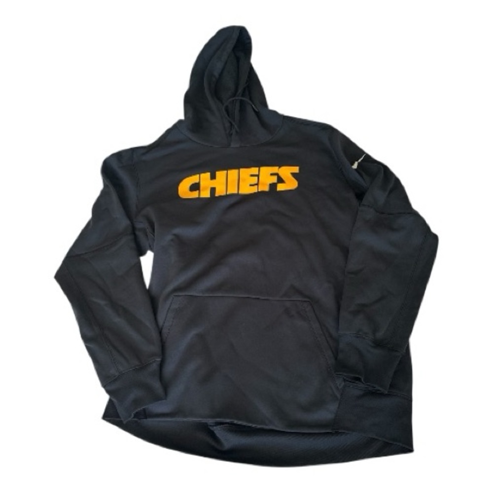Nike Kansas City Chiefs Dri-Fit Pullover Hoodie Black XL